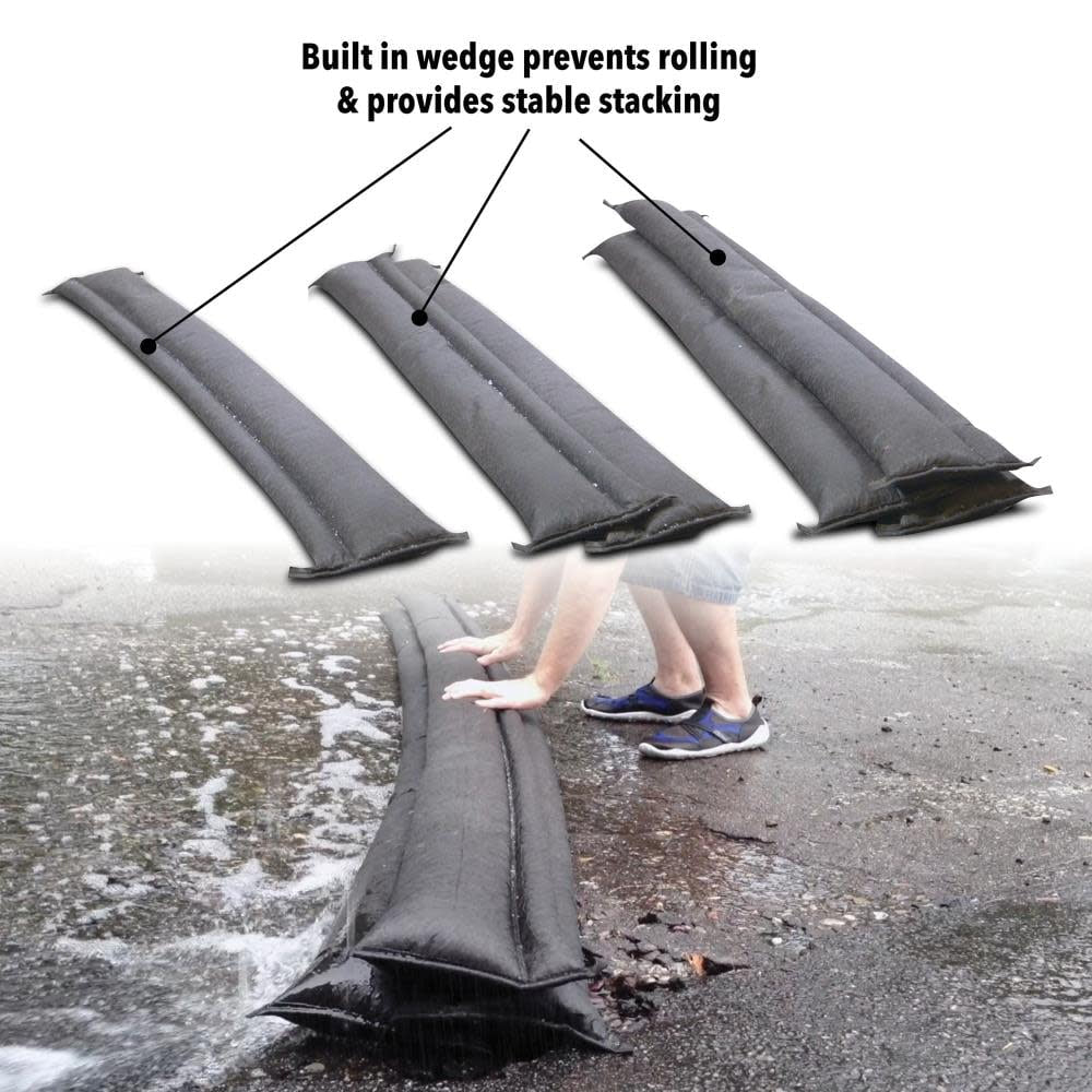 Quick Dam 17' Water Activated Flood Barrier 1/Pack