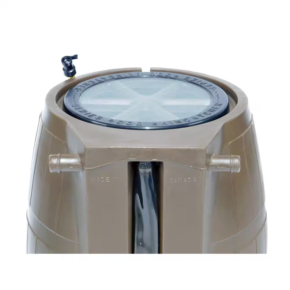 Rain Catcher 50 Gal. Brown RC 4000 Rain Barrel