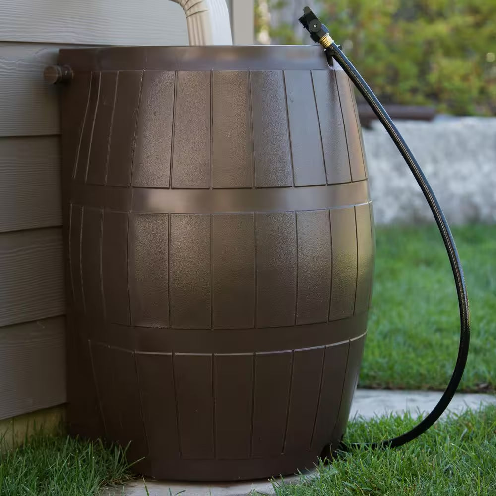 Rain Catcher 50 Gal. Brown RC 4000 Rain Barrel