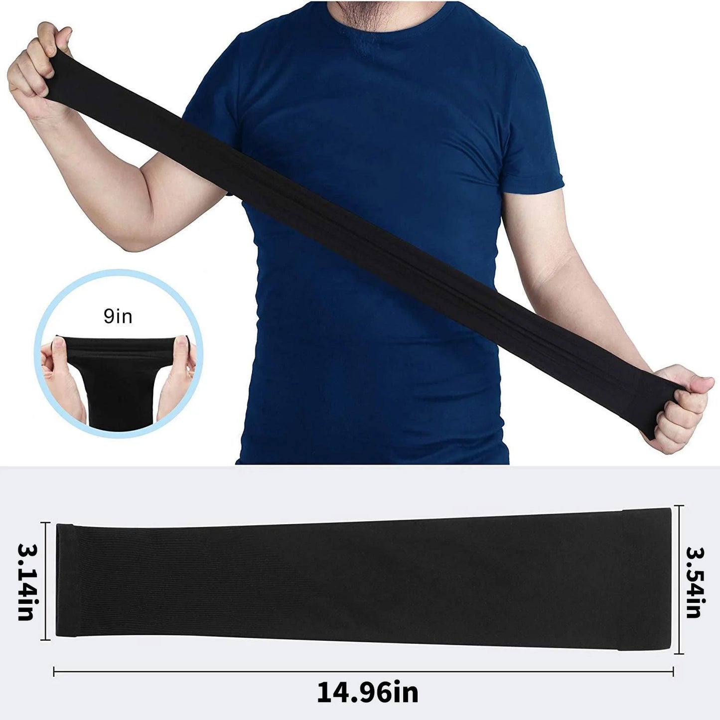 4-Pairs Arm Sleeves for Men and Women - Tattoo Cover up - Cooling Sports Sleeve for Basketball Golf Football